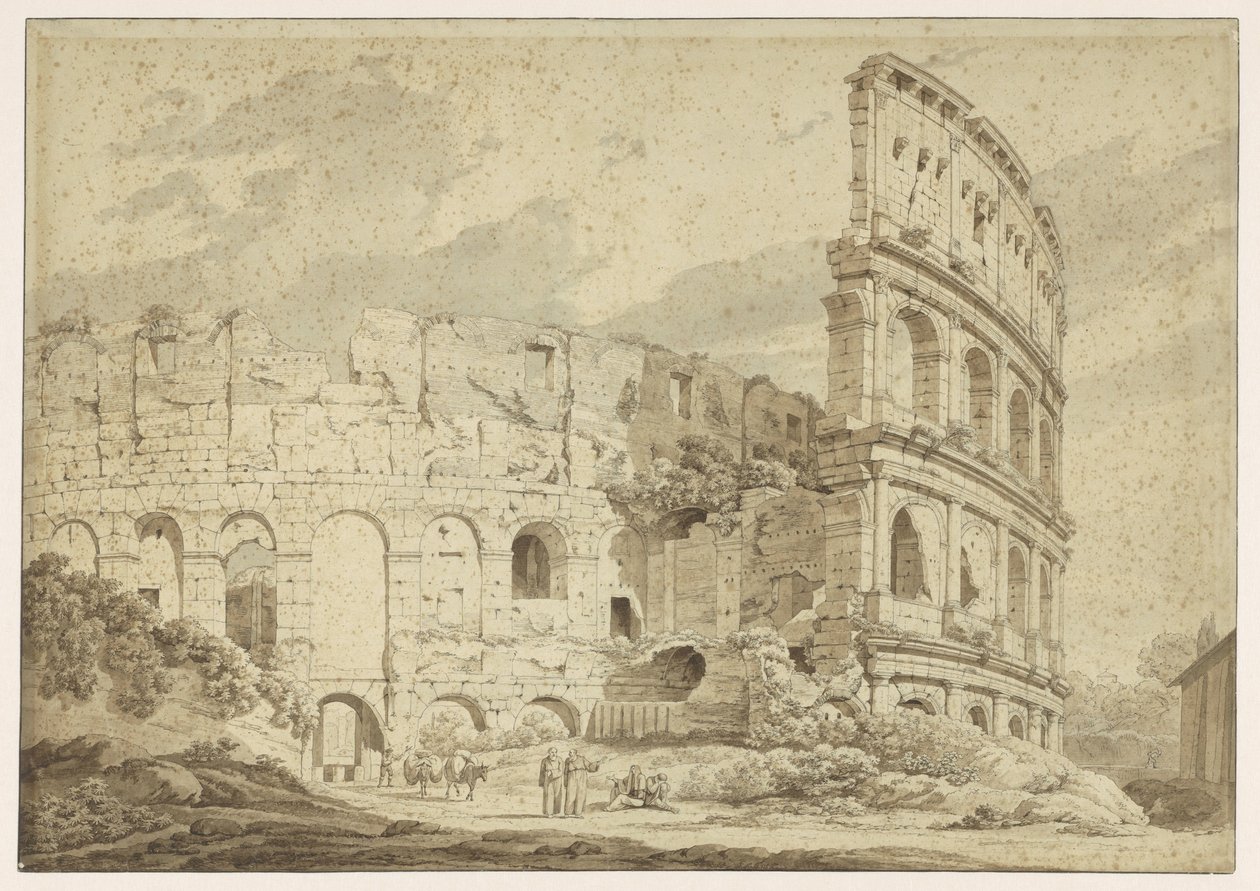Colosseum i Rom Het Colosseum i Rom af Hendrik Voogd