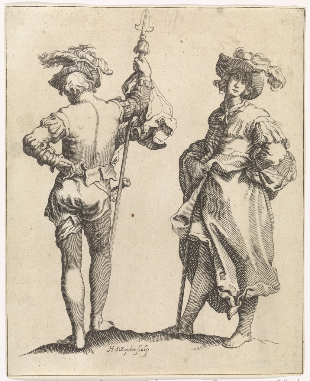 to soldater af Hendrik Winter