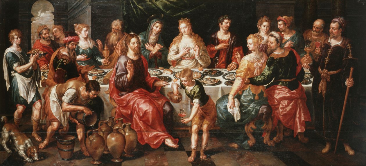 Ægteskabet i Kana, af Hendrick de Clerck