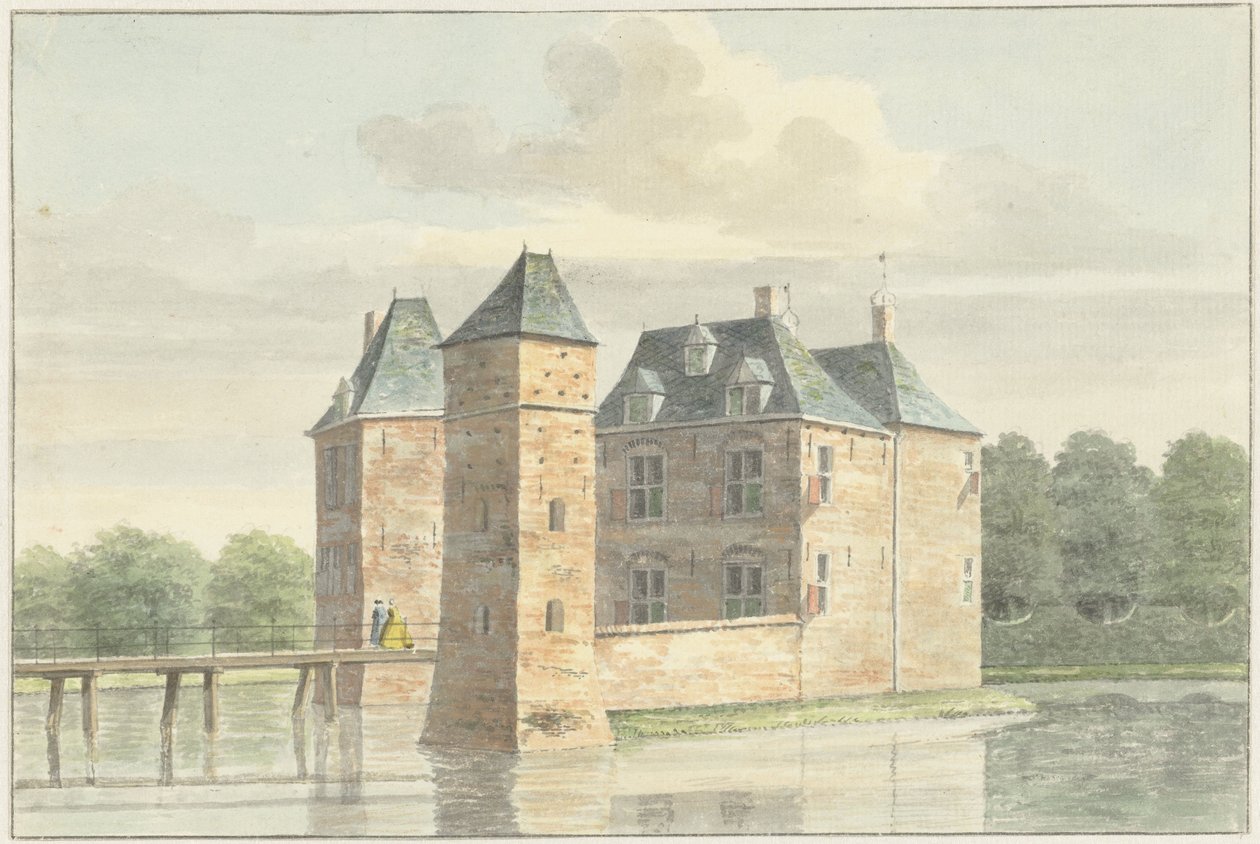 Mørsbergen Slot ved Doorn af Hendrik de Winter