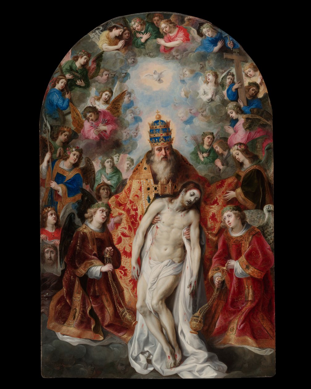 Treenigheden, ca. 1620. af Hendrik van Balen