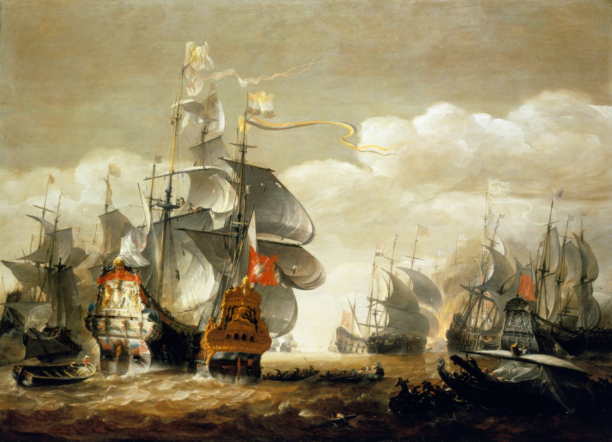 Slaget ved Lowestoft, 3. juni 1665, med HMS 