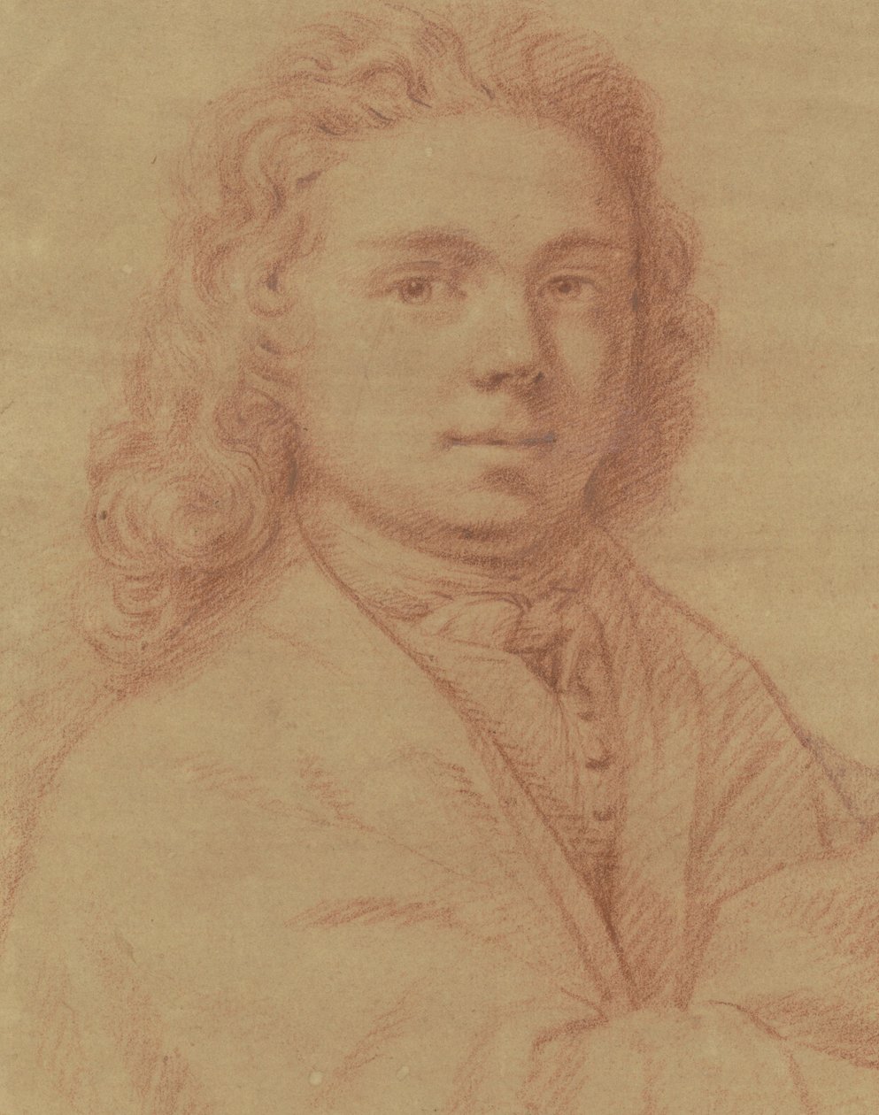 Selvportræt af tegneren Hendrik van der Vugt af Hendrik van der Vugt