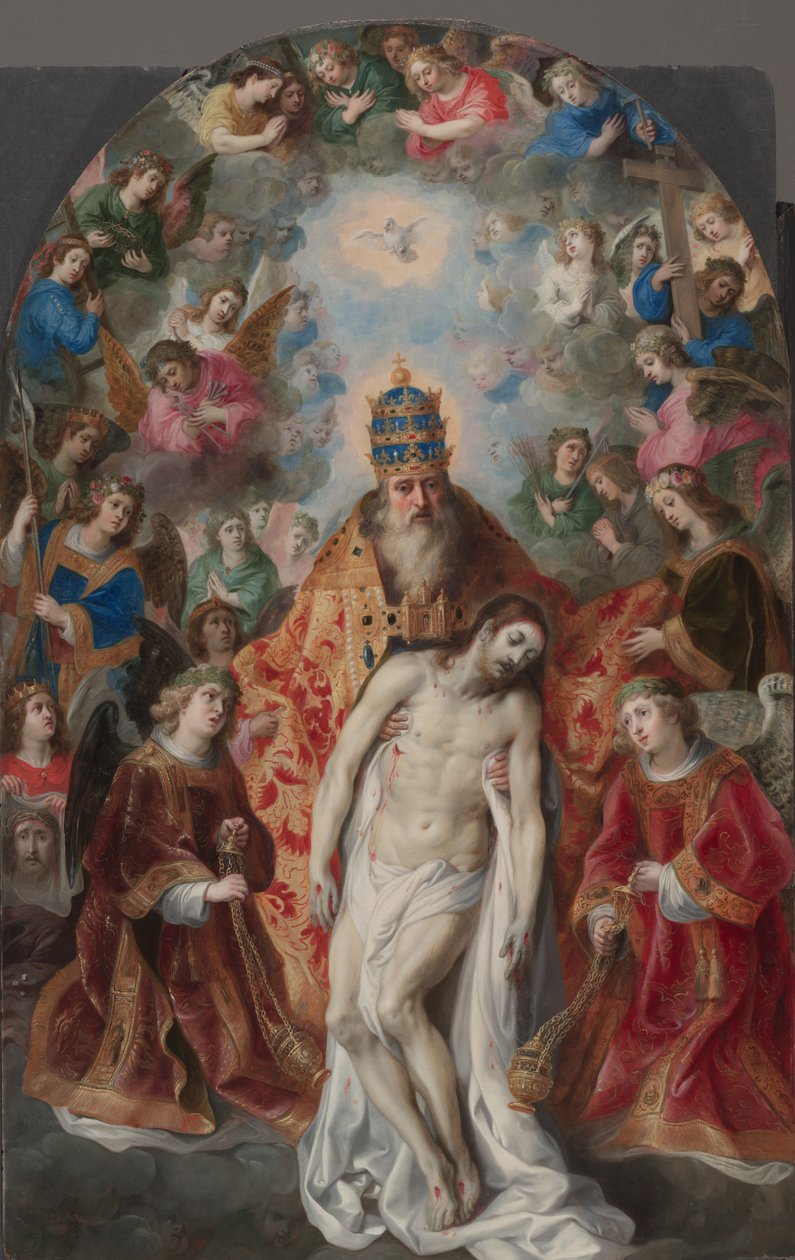 Treenigheden, ca. 1620 af Hendrik van the Elder Balen