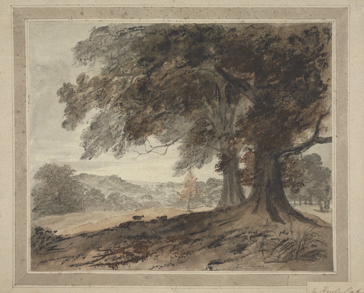 I Knole Park af Heneage Finch fourth Earl of Aylesford