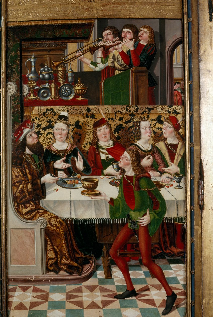 "The Banquet of Ahasuerus" baseret på en beretning i Esthers Bog, af en ukendt..., 2022 (foto) af Henning von der Heide