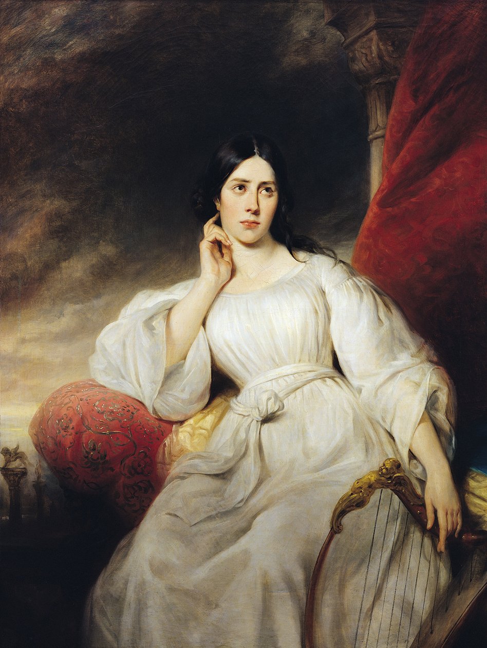 Madame Malibran (1808-36) i rollen som Desdemona, 1830 af Henri Decaisne