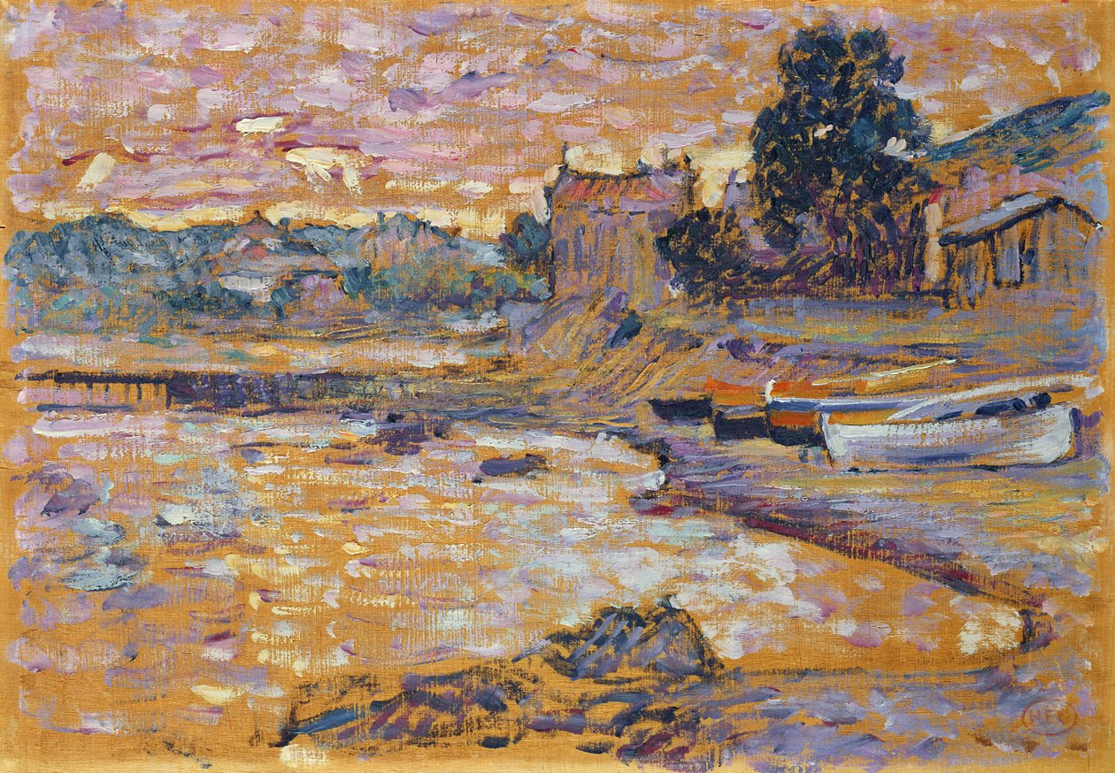 Le Lavandou, ca. 1908-09 af Henri Edmond Cross