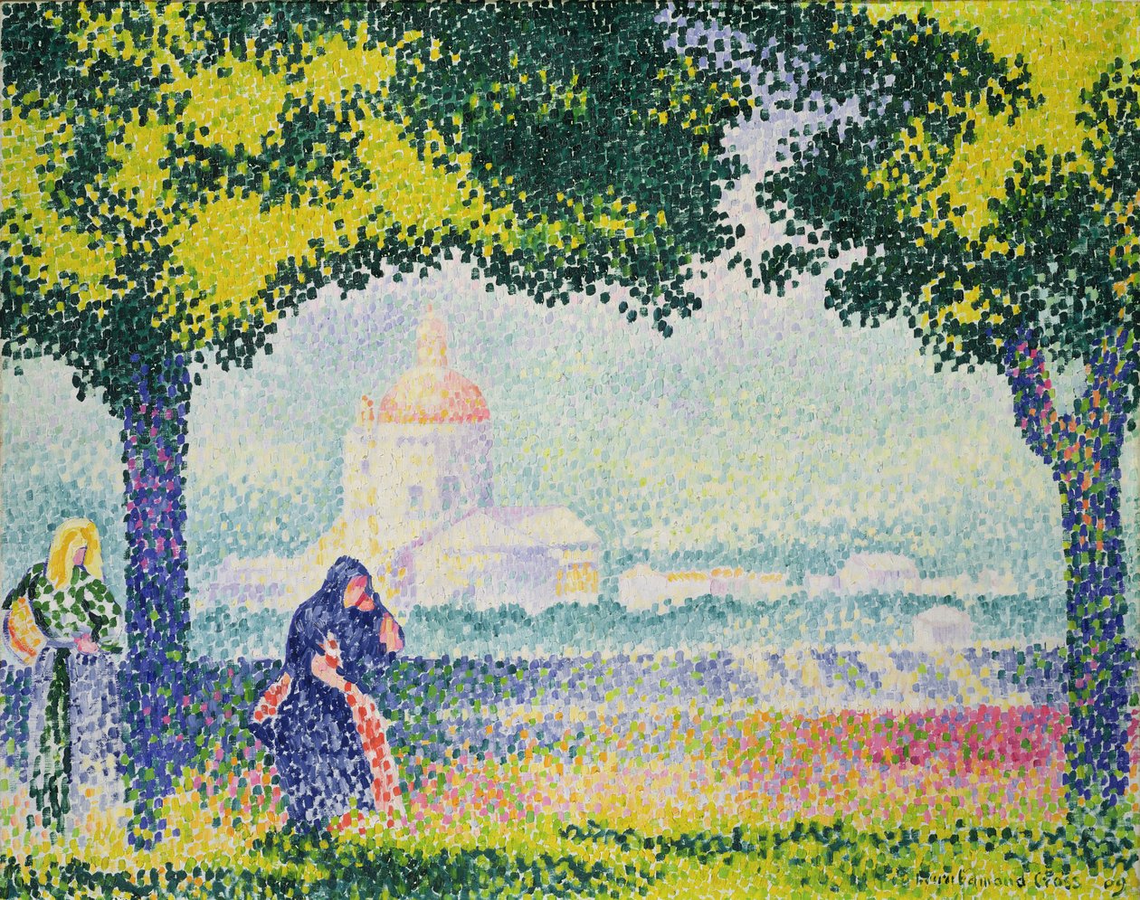 Kirken Santa Maria degli Angeli, 1909 af Henri Edmond Cross