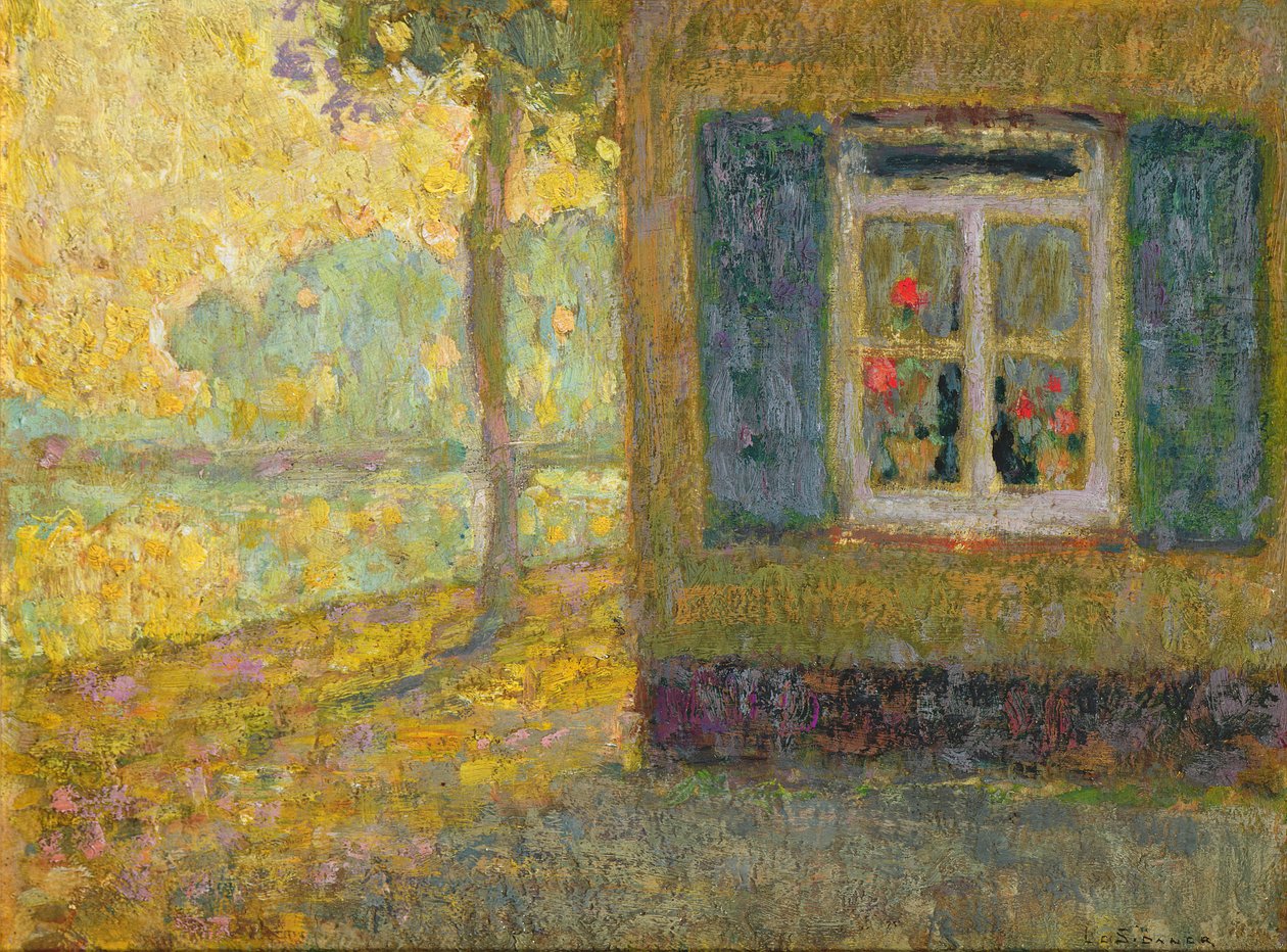 Kanalstien, Gravelines af Henri Eugene Augustin Le Sidaner