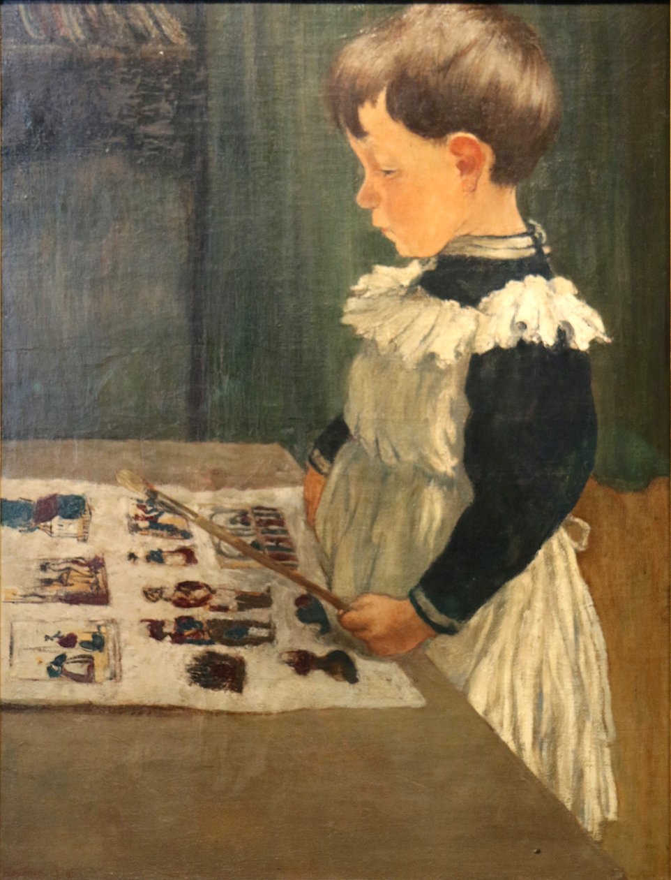 Portræt af Louis Charles Crespinr af Henri Jacques Edouard Evenepoel