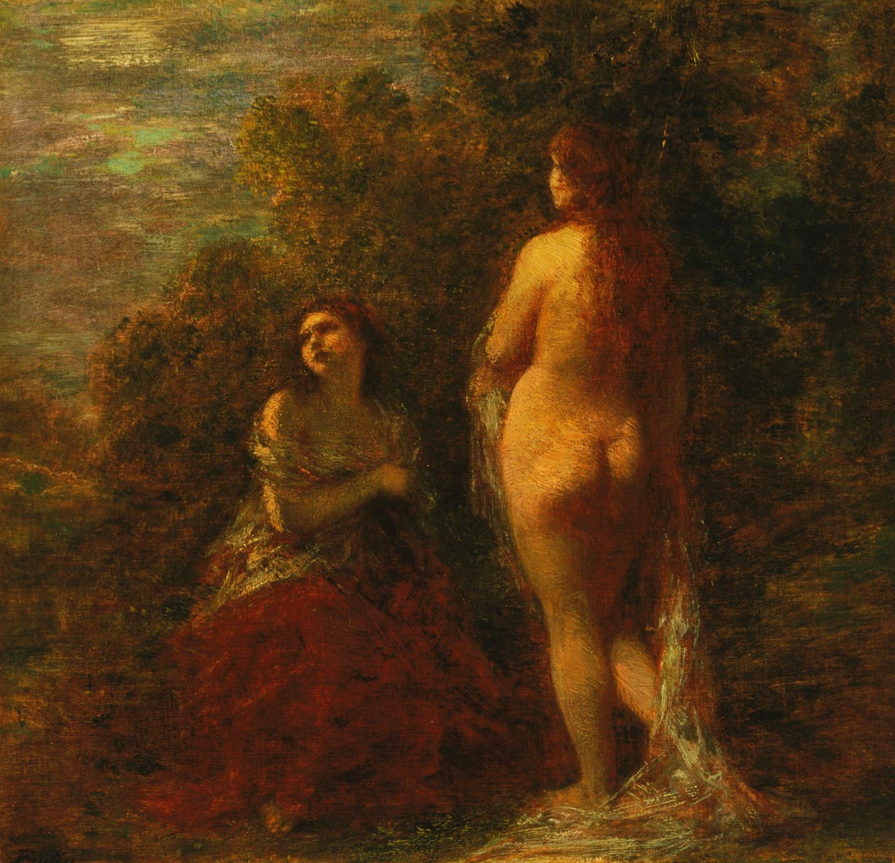 Daggry af Ignace Henri Jean Fantin Latour