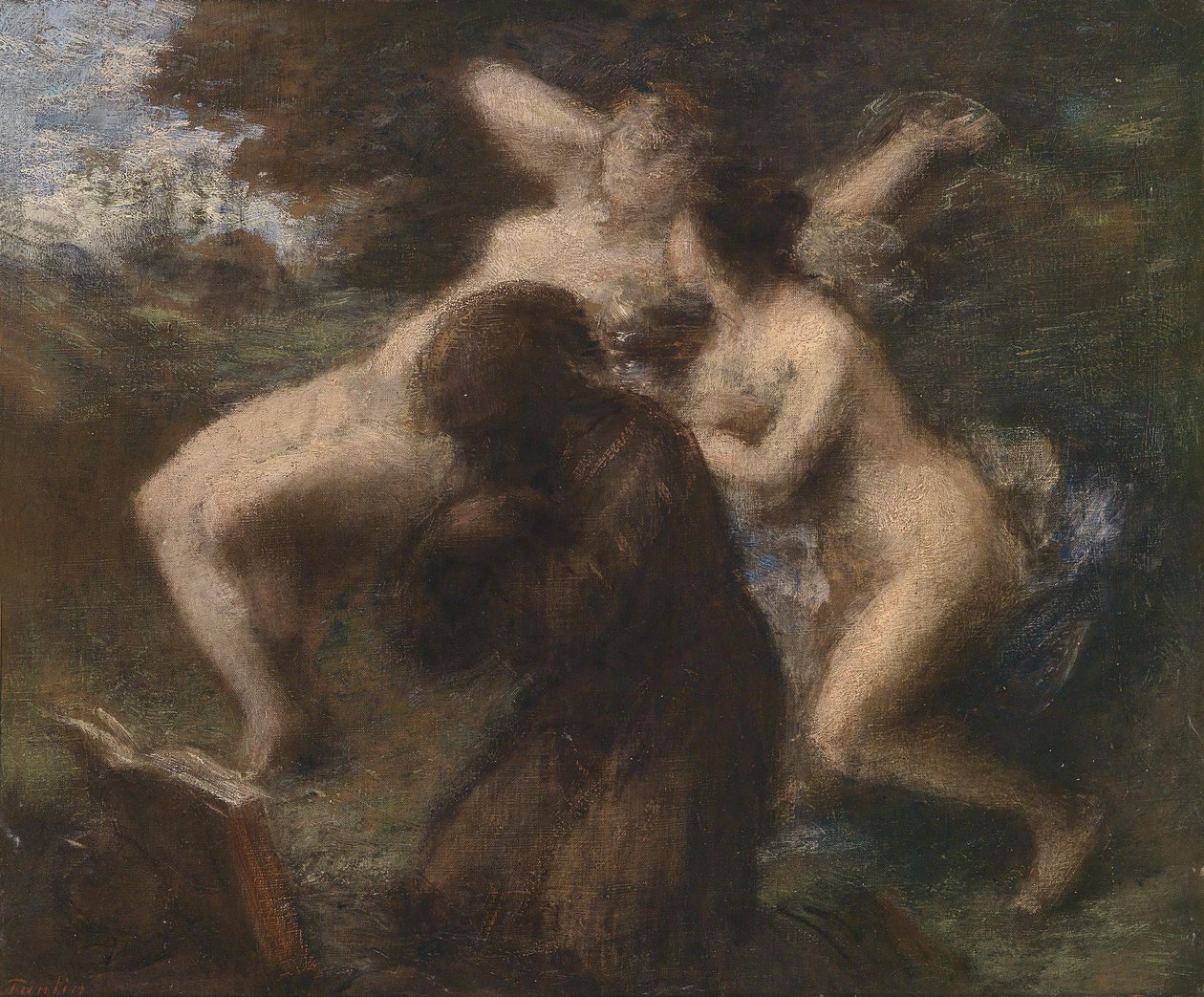 Fristelsen fra St. Anthony af Ignace Henri Jean Fantin Latour