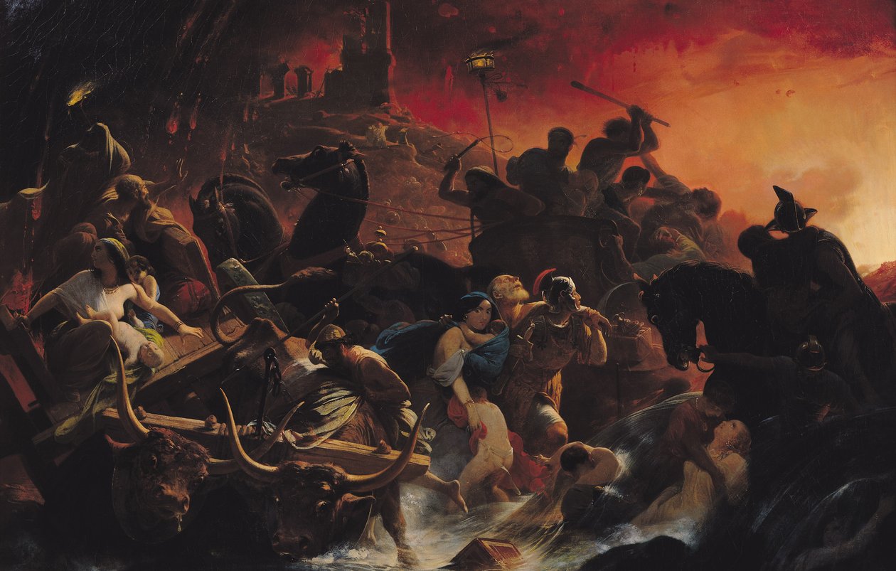 Pompejis sidste dage af Henri Frederic Schopin