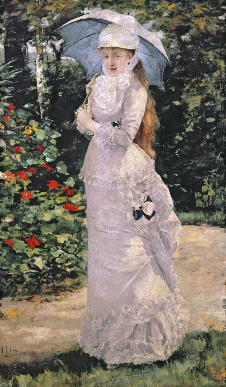 Madame Valtesse de la Bigne, 1889 af Henri Gervex