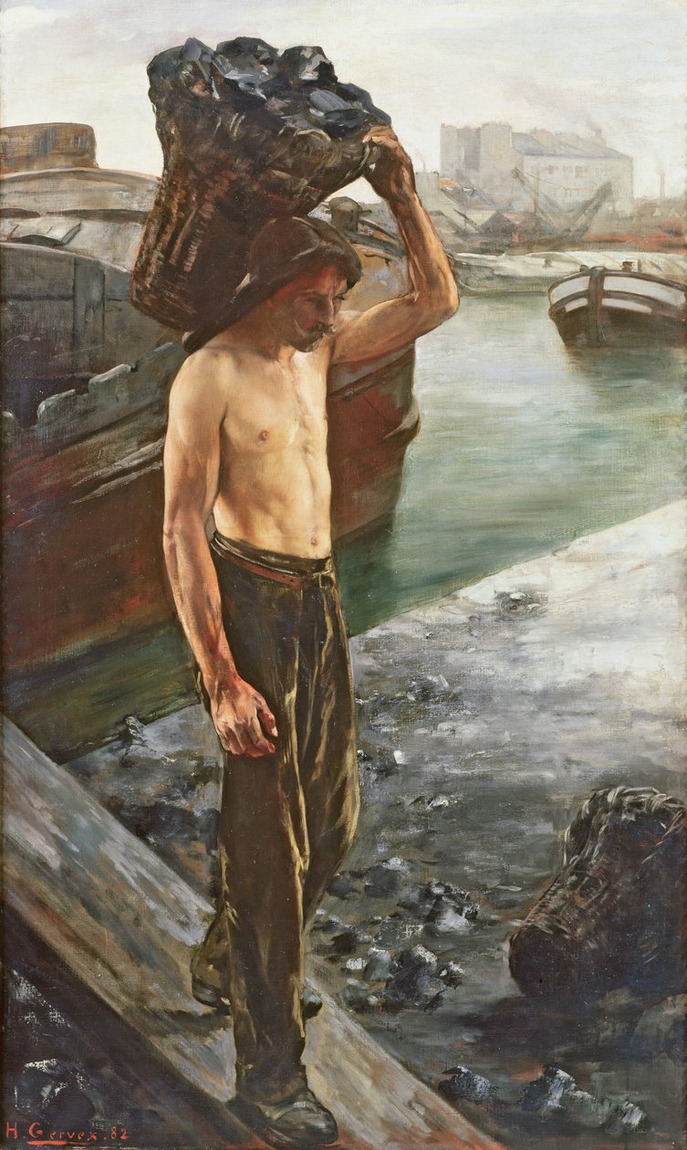 Kulvognen, 1882 af Henri Gervex