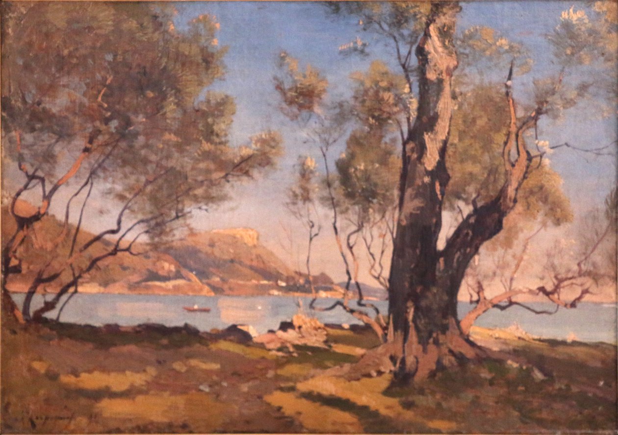 Træer i Beaulieu. af Henri Joseph Harpignies