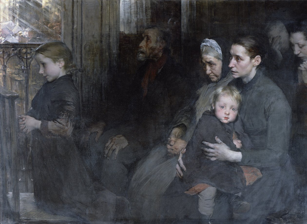 Afstået til deres lod, 1901 af Henri Jules Jean Geoffroy