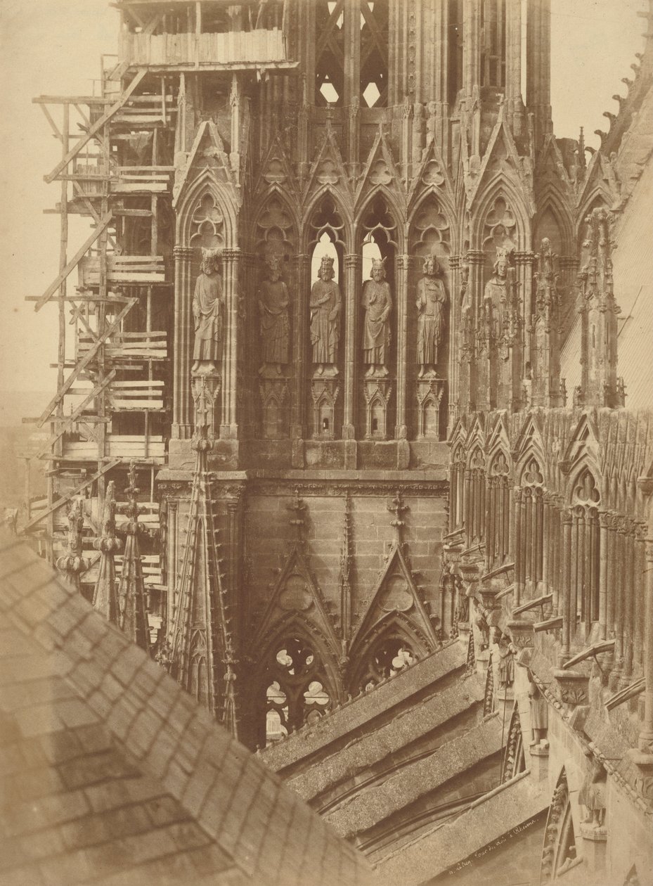 Tower of Kings på Rheims af Henri Jean Louis Le Secq