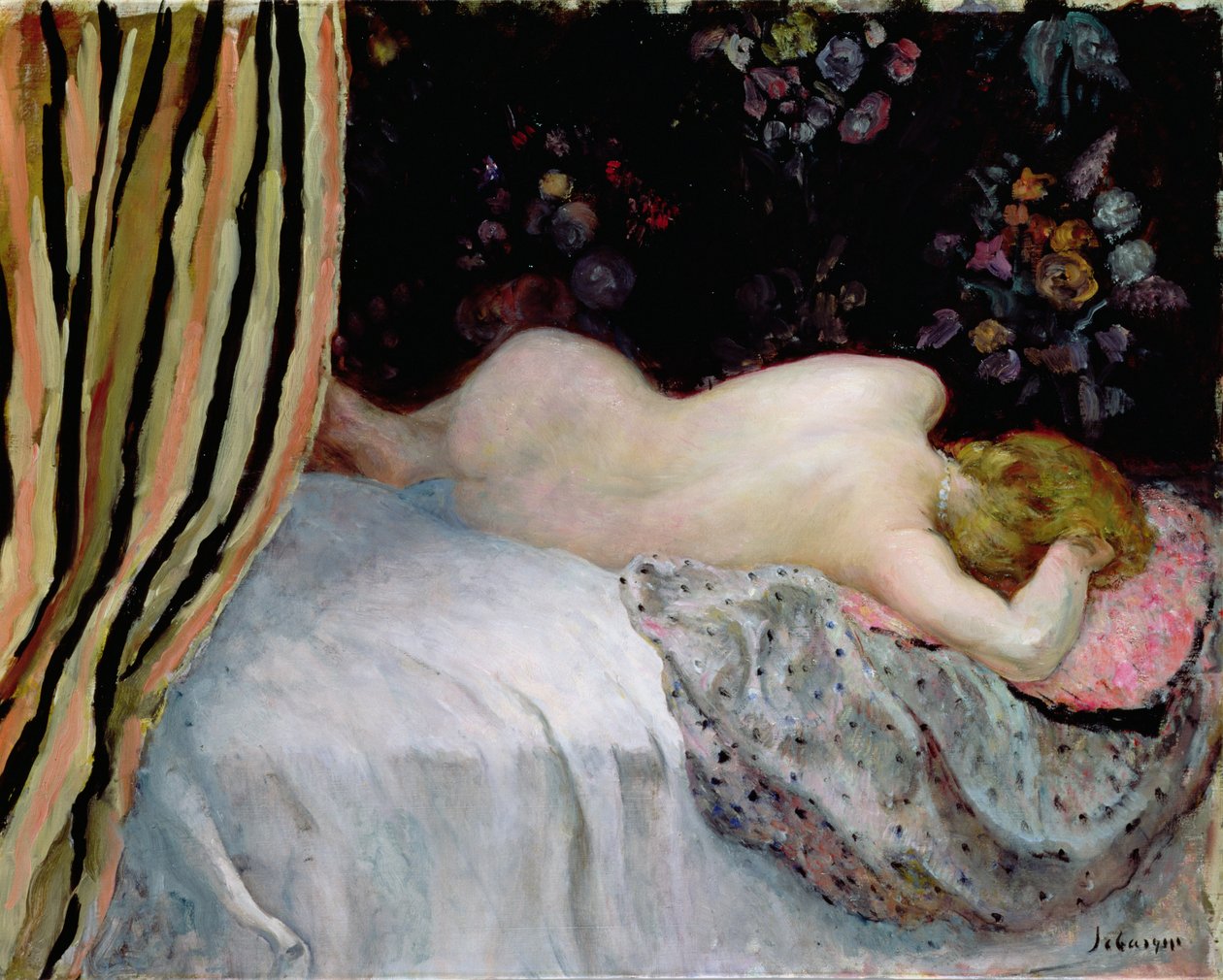 Sovende kvinde af Henri Lebasque