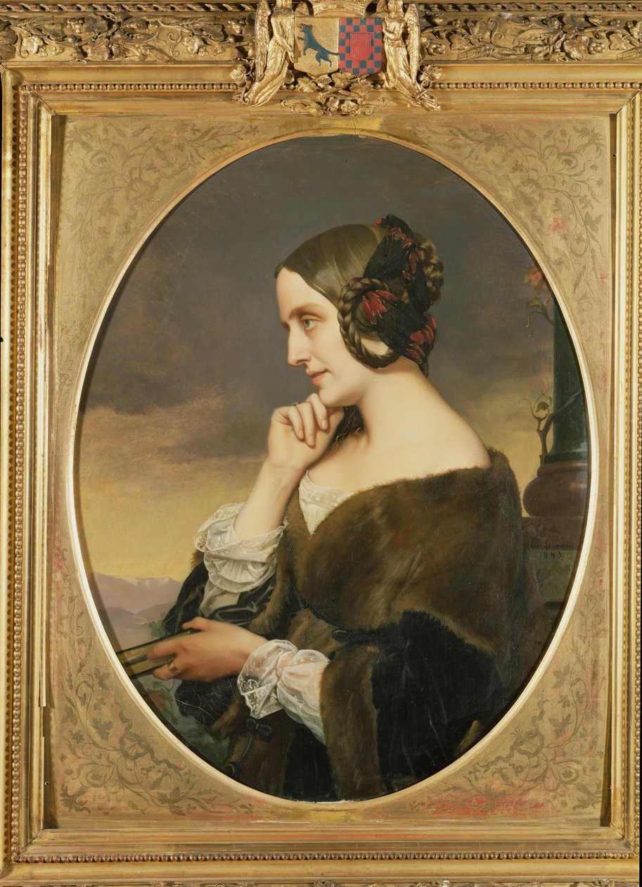 Portræt af grevinde Marie d