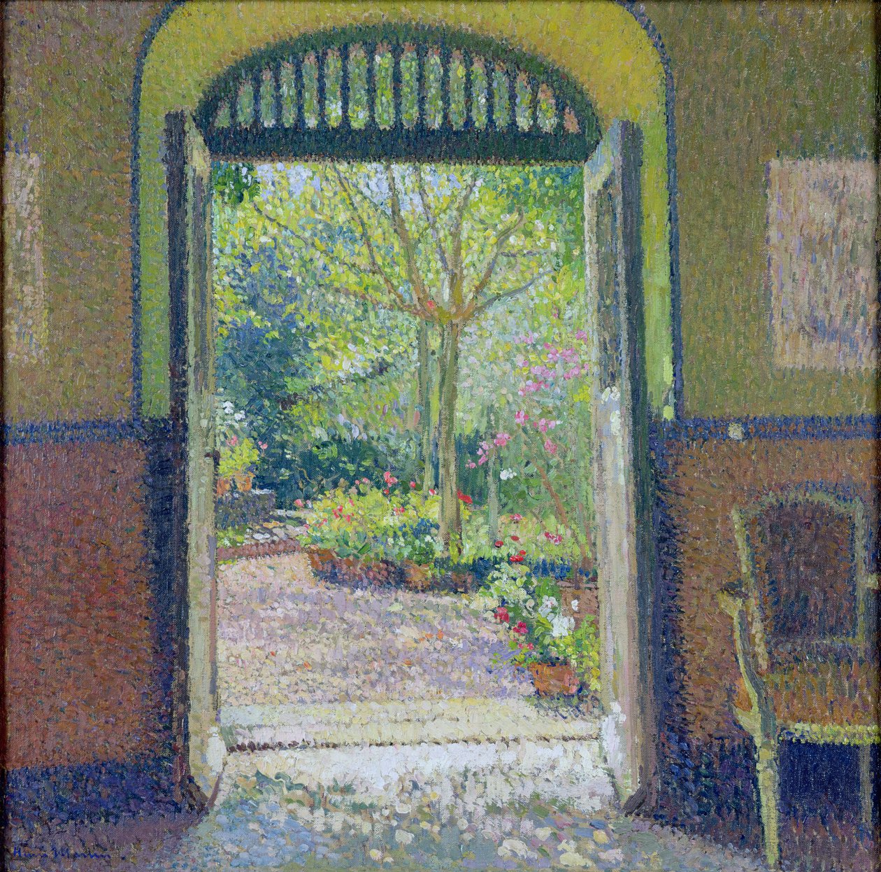 En have i solskin af Henri Martin