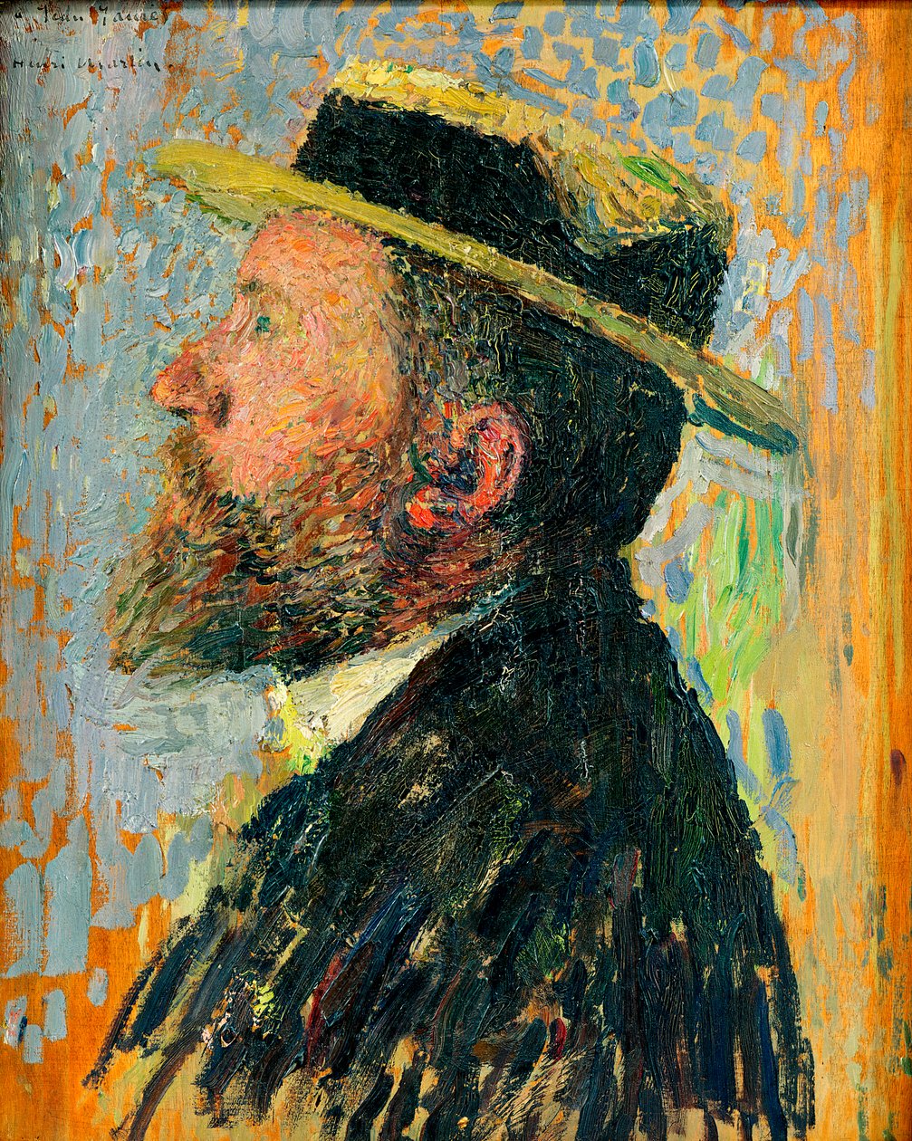 Portræt af Jean Jaures (1859-1914), den franske socialistiske leder af Henri Martin