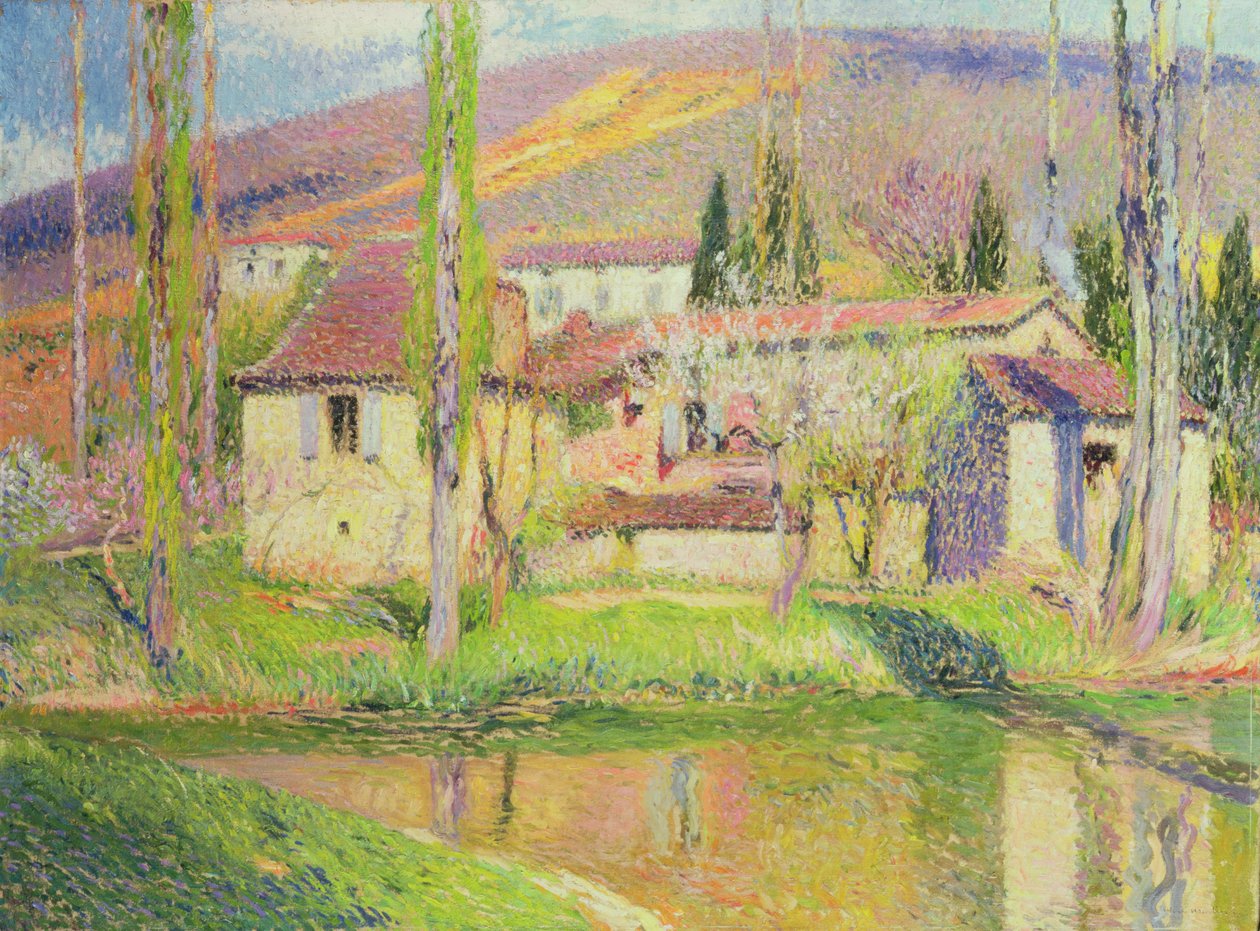 Bastide du Vert, ca. 1909 af Henri Martin