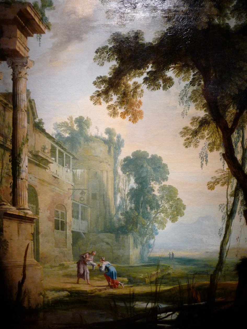 Henri Mauperché Landskab omkring 1650 Olie på lærred af Henri Mauperche
