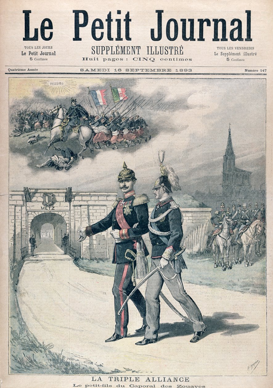 The Triple Alliance, illustration fra 