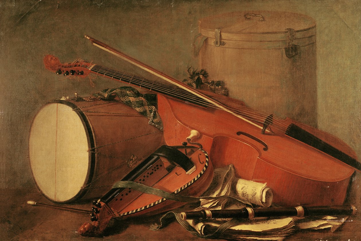 Musikinstrumenter af Henri Roland de la Porte