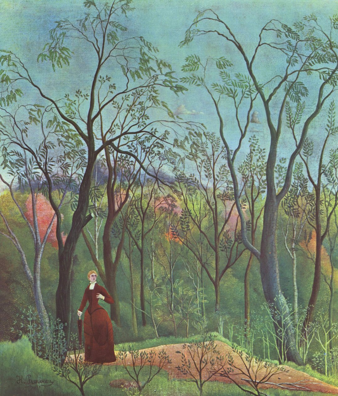I udkanten af ​​skoven af Henri Rousseau