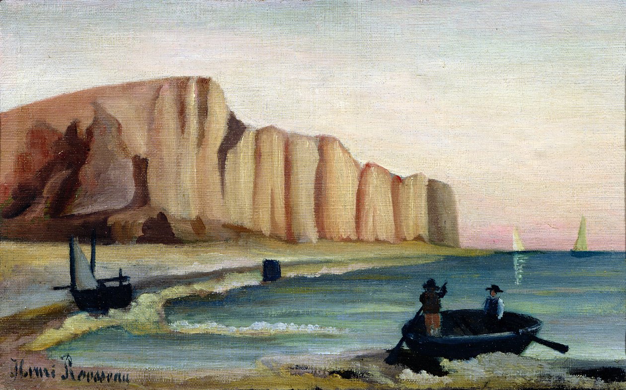 Cliffs, ca. 1897 af Henri Rousseau