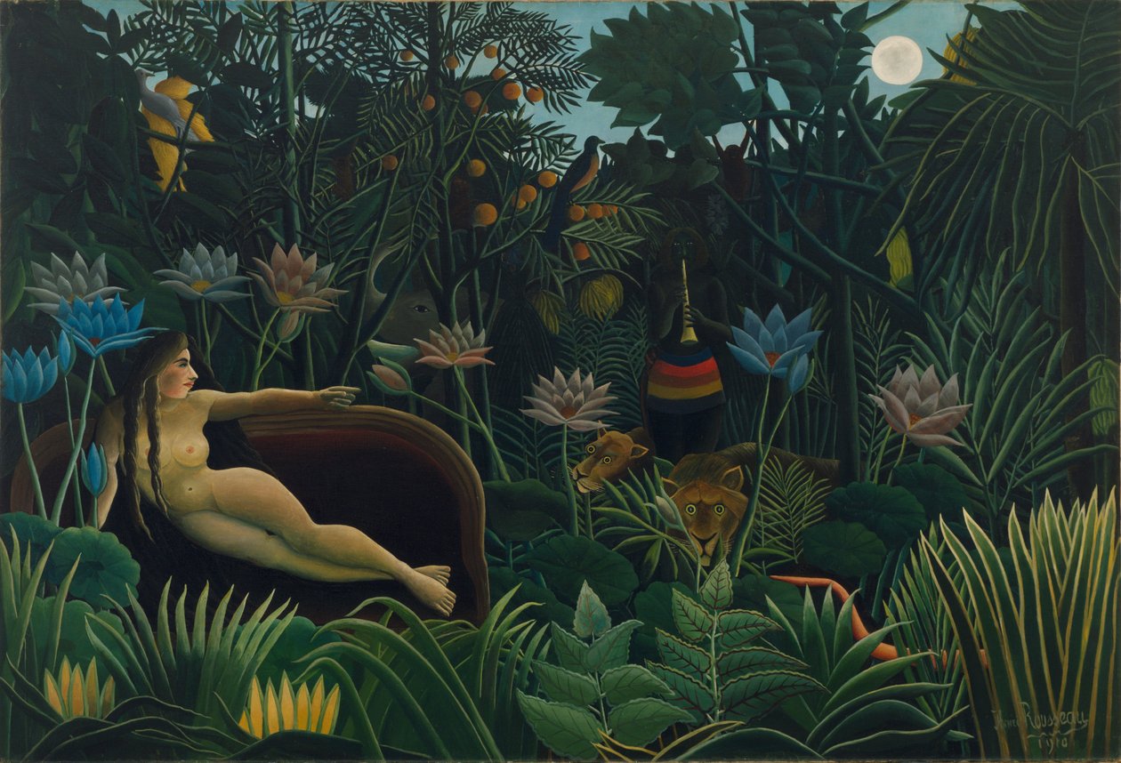 Drømmen af Henri Rousseau