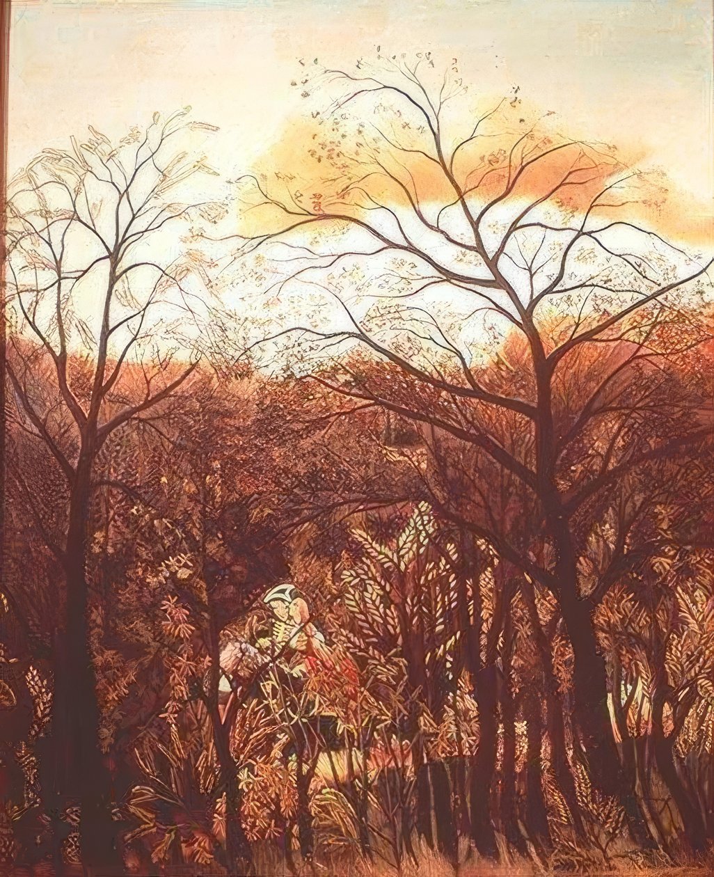 Mød i skoven af Henri Rousseau