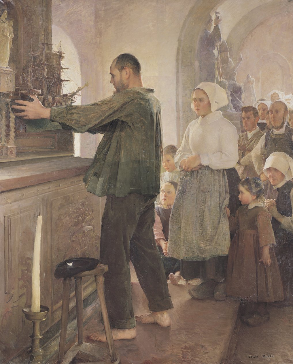Ex Voto, 1898 af Henri Royer