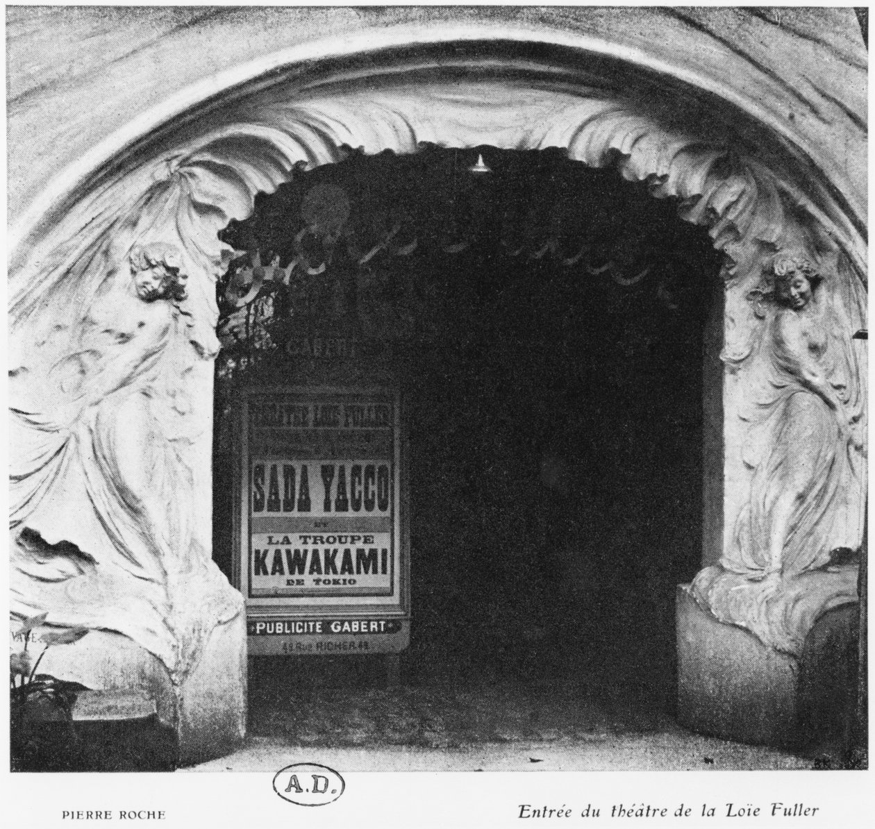 Loie Fuller Theatre på Universal Exhibition, 1900 af Henri Sauvage