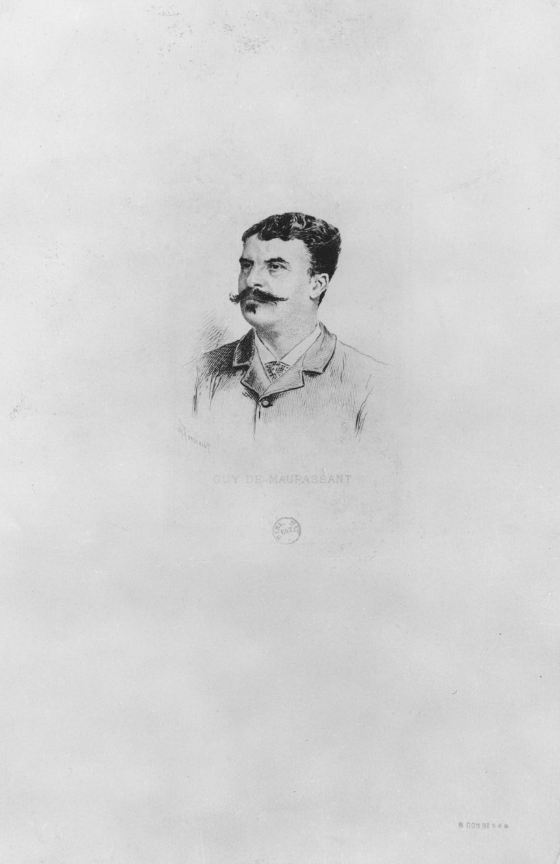 Guy de Maupassant af Henri Toussaint