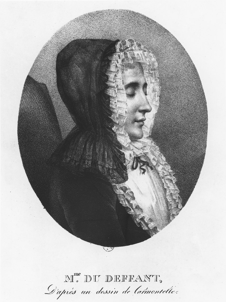 Madame du Deffand af Henri Villain