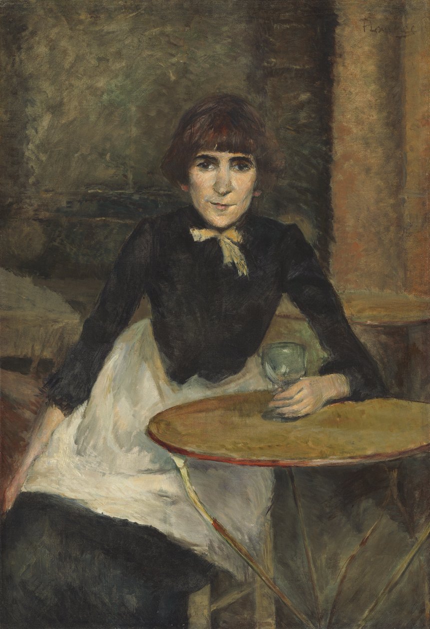 Ved Bastillen (Jeanne Wenz), 1888 af Henri de Toulouse Lautrec