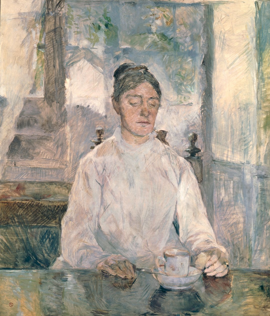 Adele Tapie de Celeyran (1840-1930) grevinde af Toulouse-Lautrec-Monfa, 1881 af Henri de Toulouse Lautrec