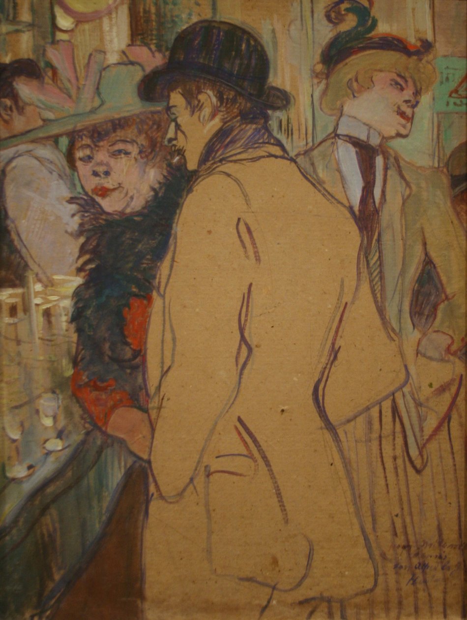 Alfred la Guigne af Henri de Toulouse Lautrec