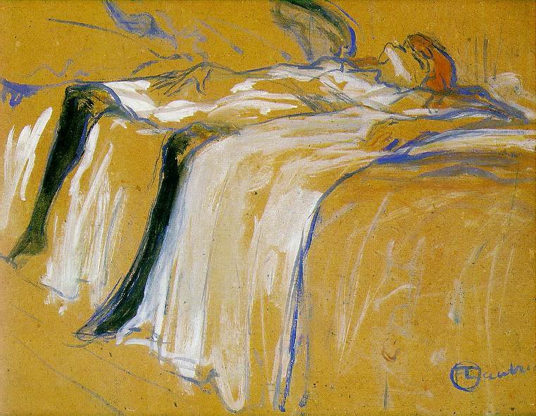 Alene af Henri de Toulouse Lautrec