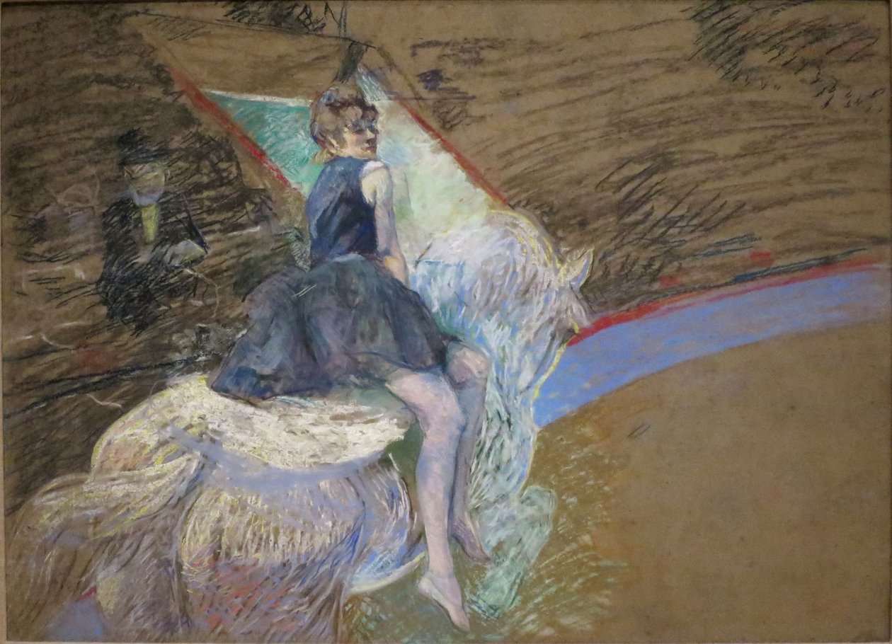 På Cirque Fernando af Henri de Toulouse Lautrec