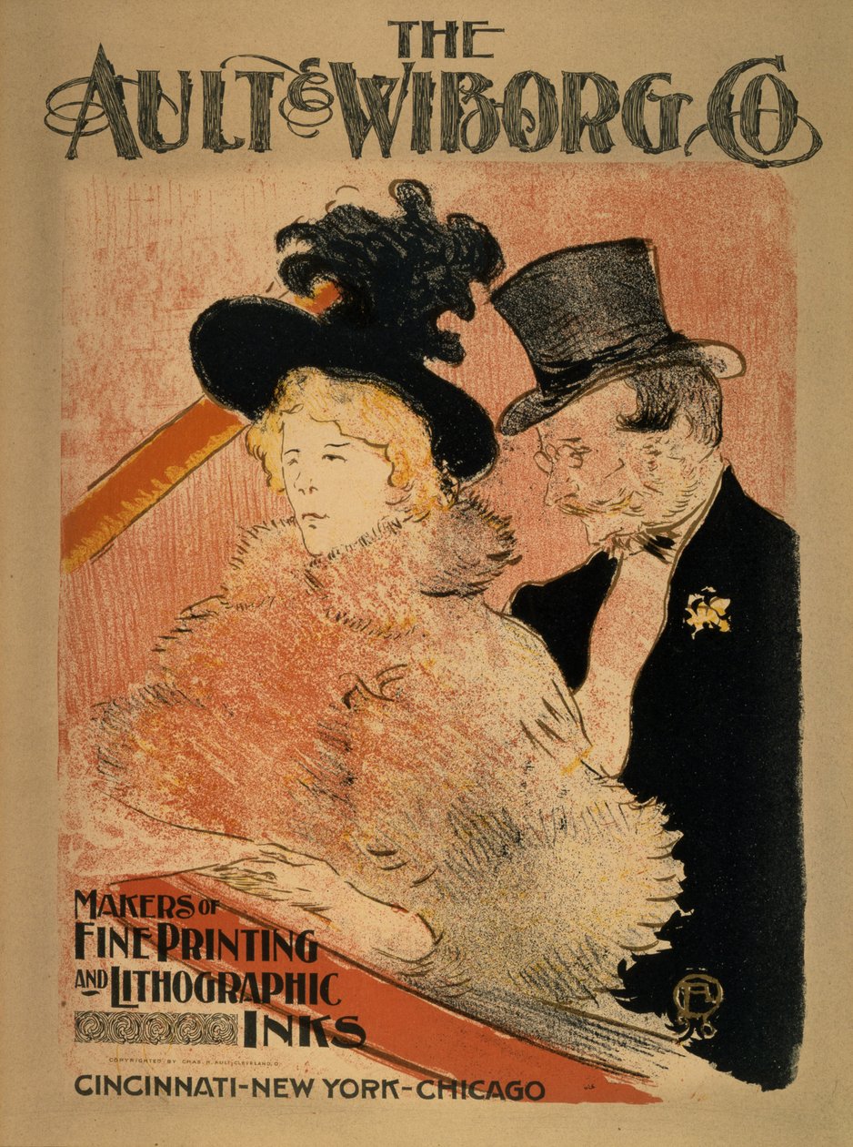 Ved koncerten, 1896 (zinkograf) af Henri de Toulouse Lautrec