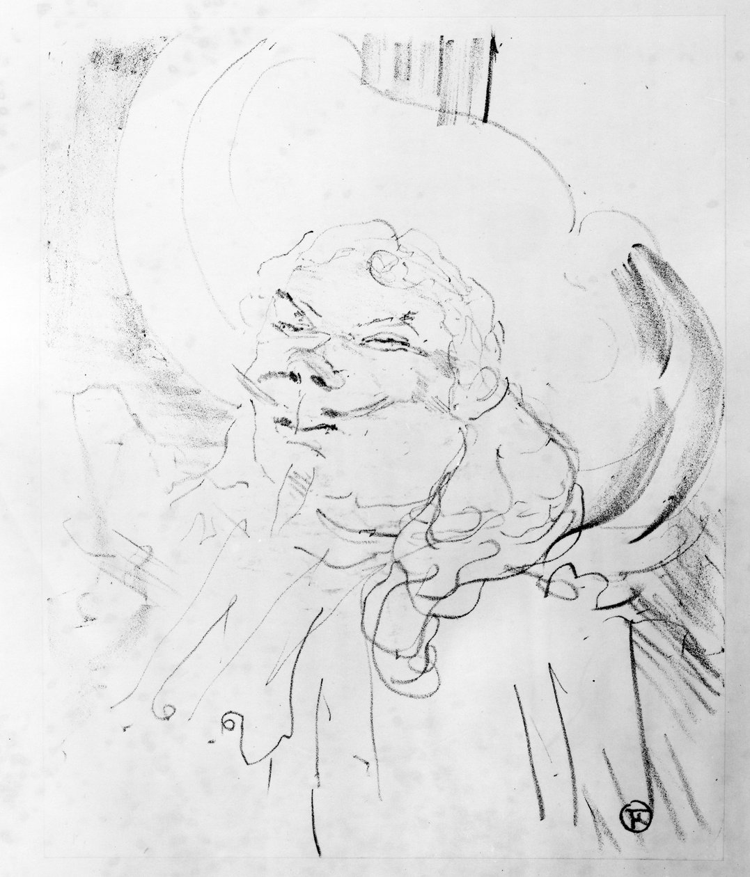 Benoît-Constant Coquelin som Cyrano de Bergerac, 1898 af Henri de Toulouse Lautrec