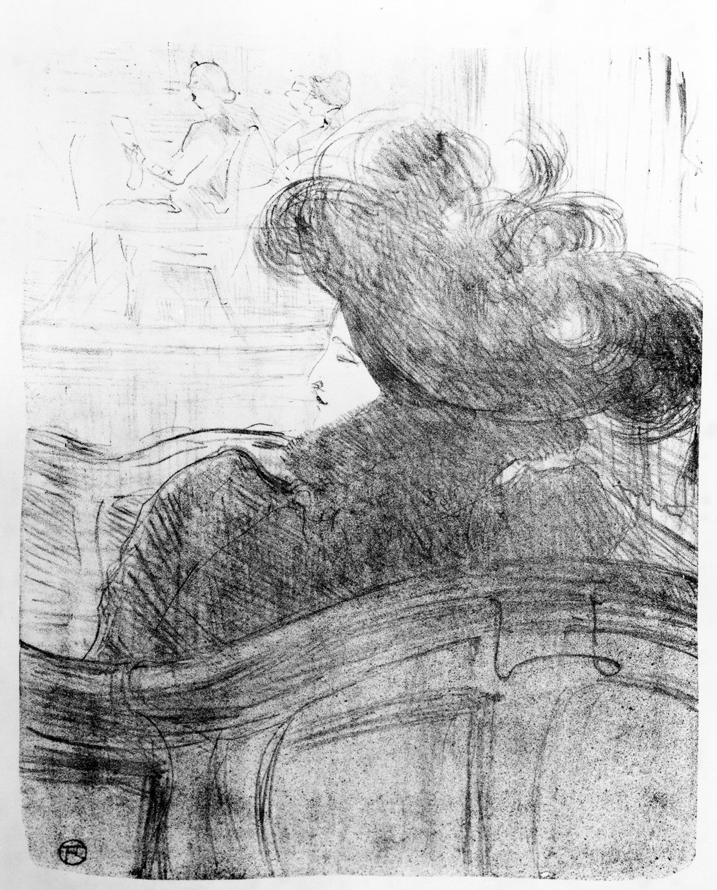 Cléo de Mérode, 1898 af Henri de Toulouse Lautrec
