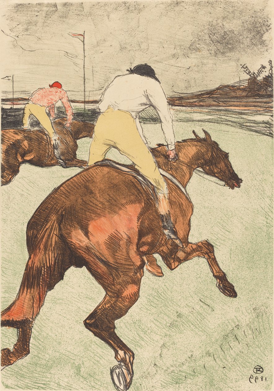 Jockeyen af Henri de Toulouse Lautrec