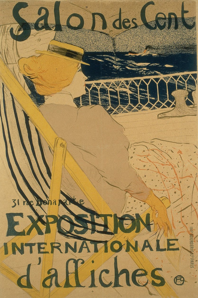De rejsende fra kabine 54 af Henri de Toulouse Lautrec