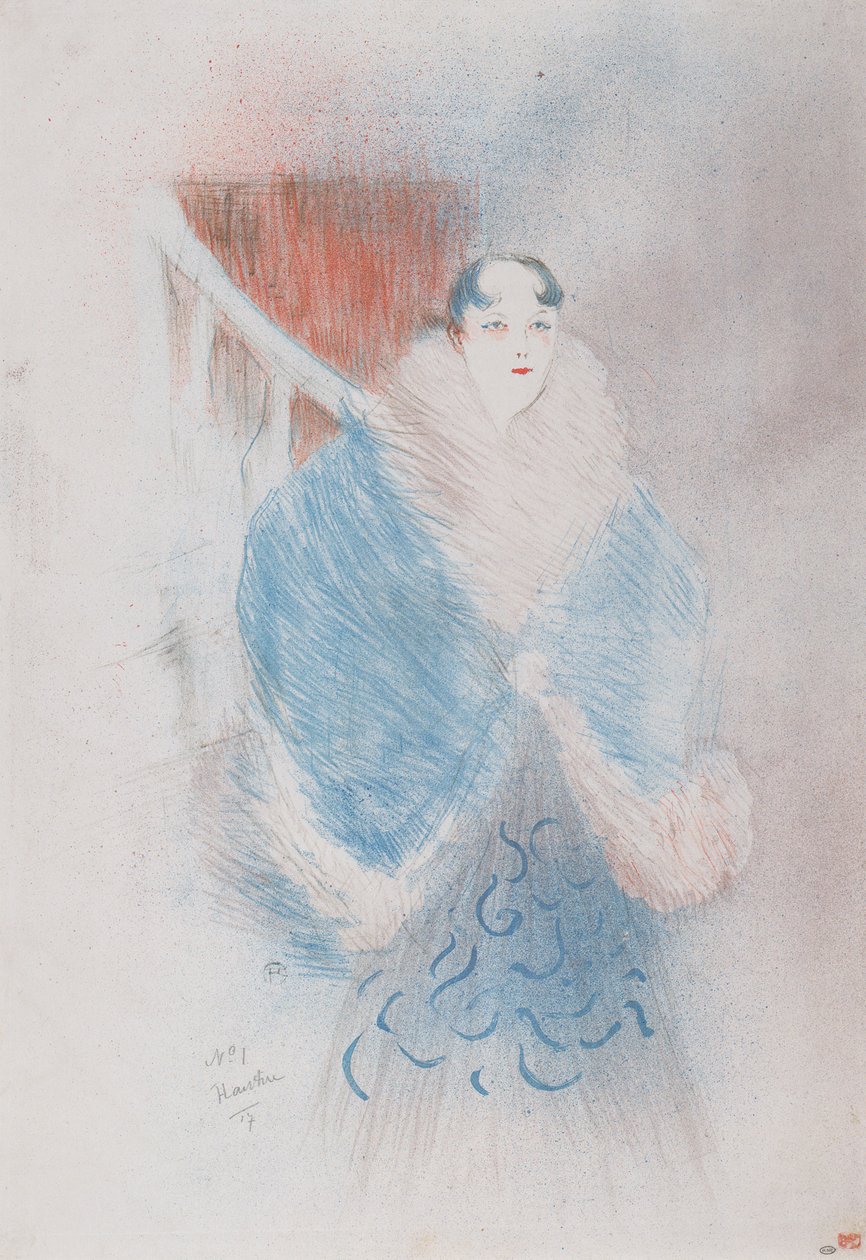 Esla, kaldet wieneren af Henri de Toulouse Lautrec